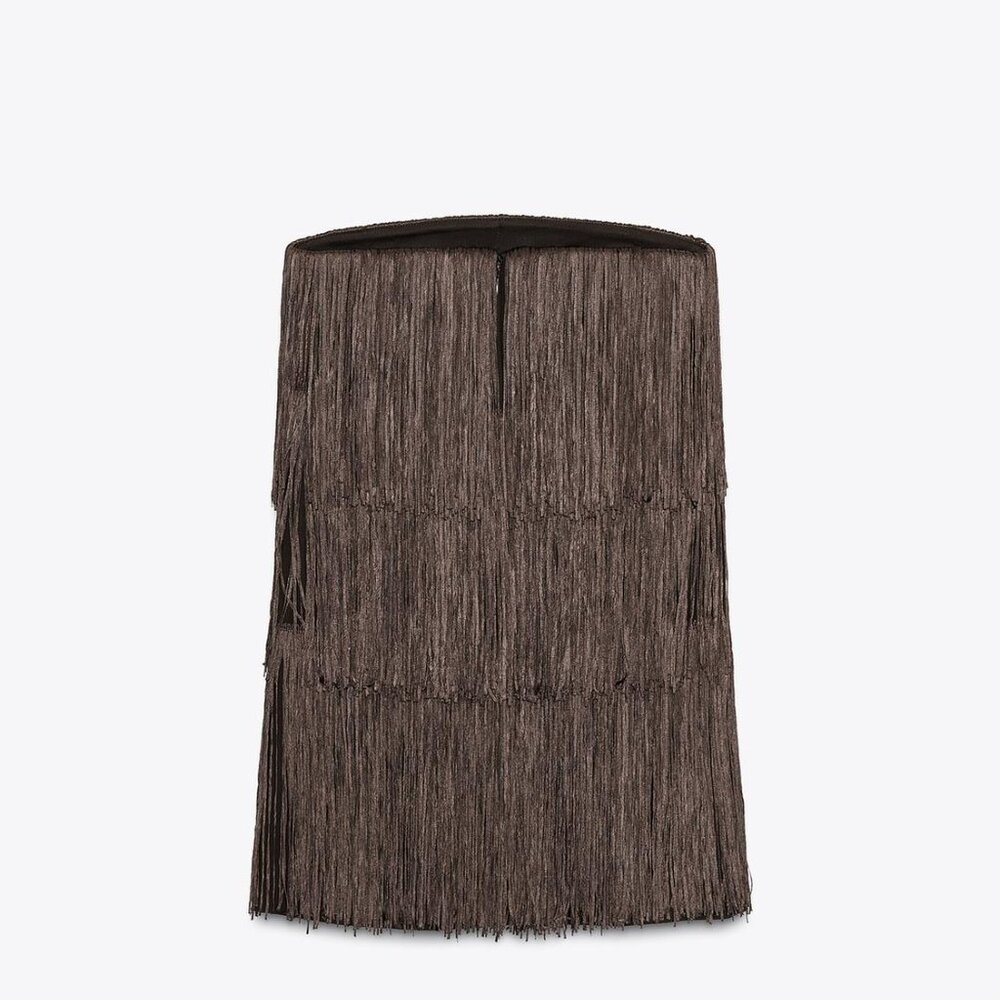 ZARA FRINGE DRESS - Picture 4 of 5